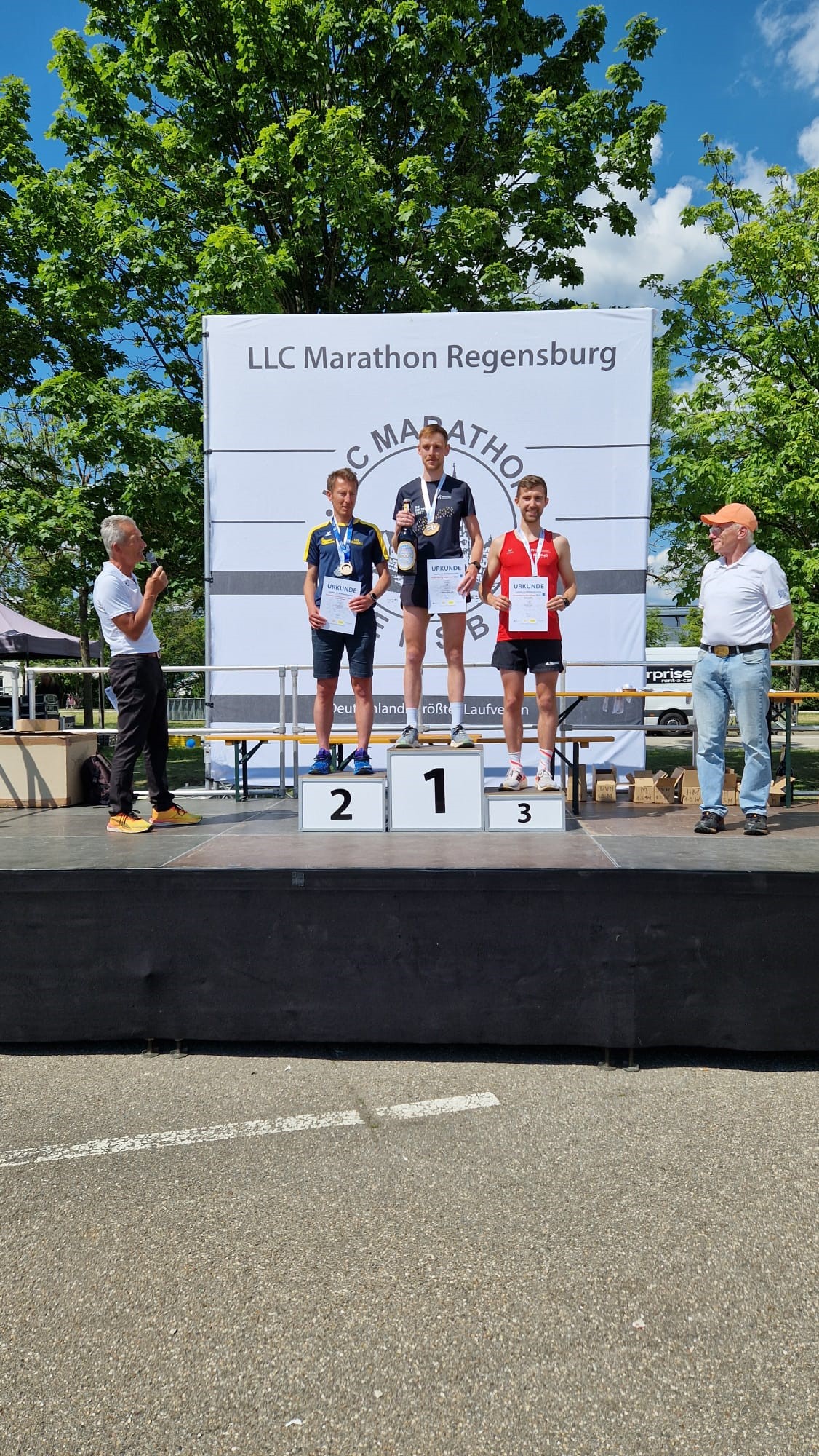 Marcus Gruber holt Marathon BM Bronze
