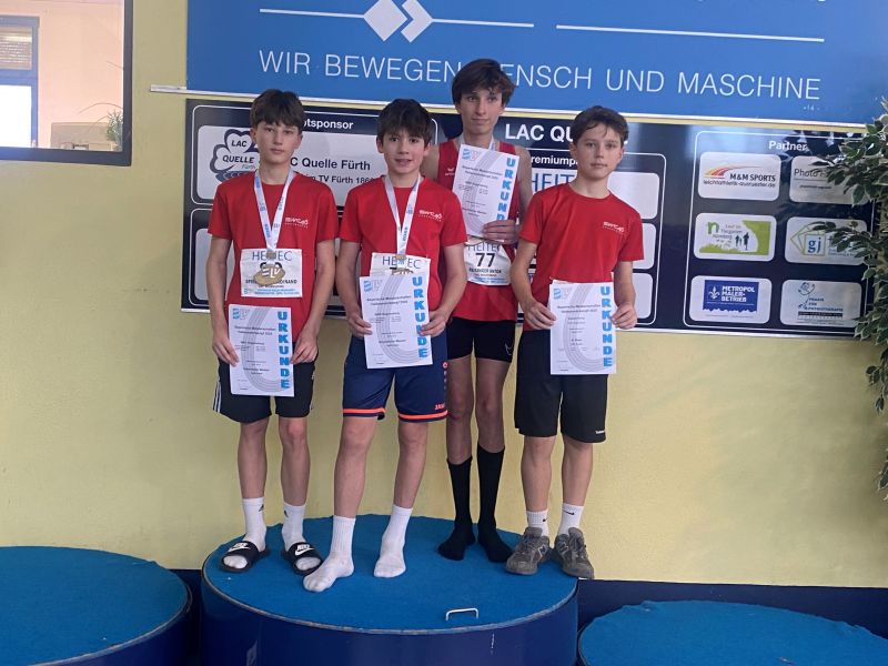 SWC Jungs holen Bayer. Meistertitel in Fürth