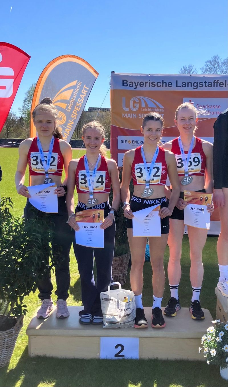 SWC Langstaffeln hole 7 BM Medaillen