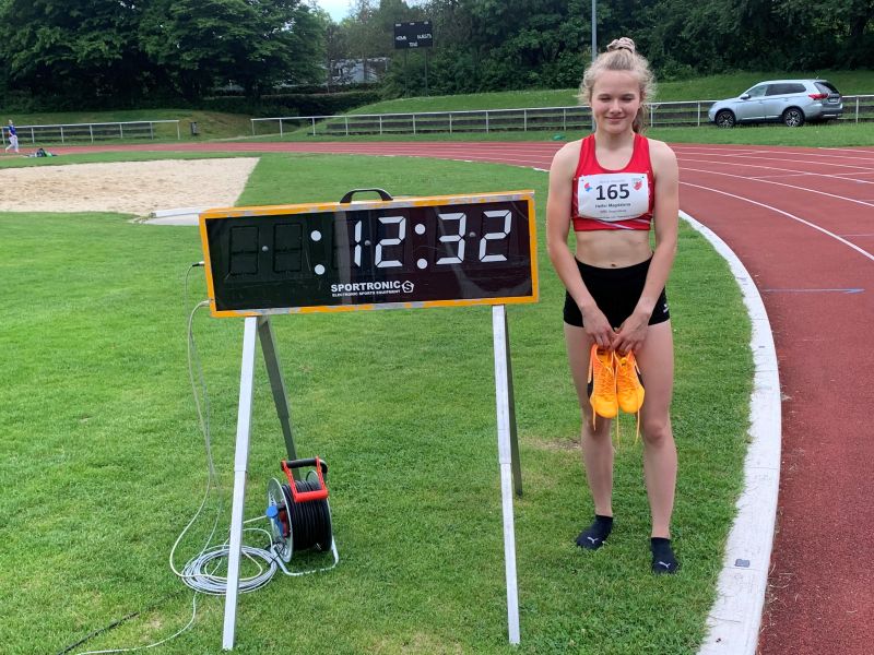 Magdalena Helfer holt 2 Oberpfalz Titel und DM Quali