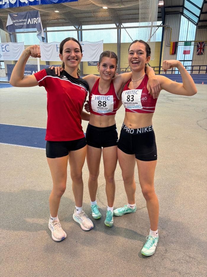 SWC U 18 Mädels holen BM Mehrkampf Silber
