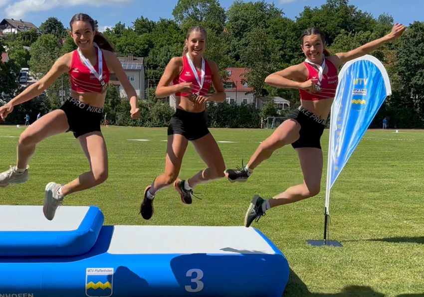 U18 Siebenkampf Team holt Bronze bei Bayerischer