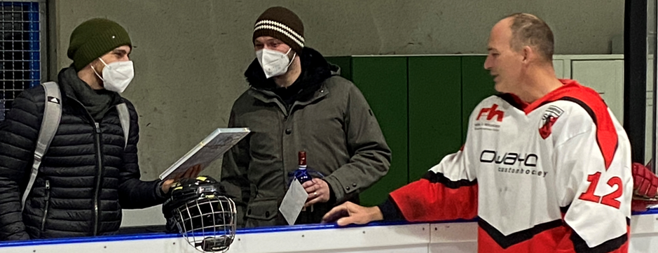 Ein Dankeschön an die Trainer Michael, Lars und Johannes