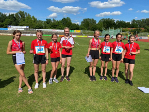 U 14 Mädels holen 26 Medaillen bei OM in Amberg