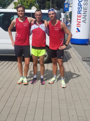 SWC 10 km Läufer holen 3 BM Medaillen